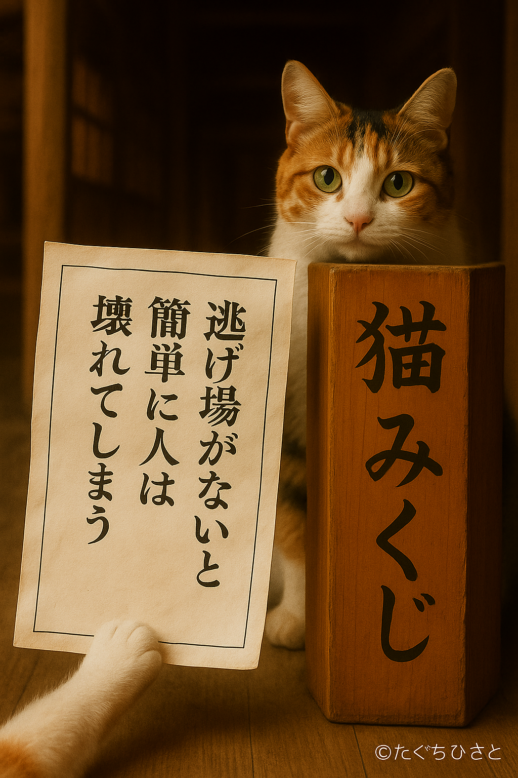 逃げ場がないと簡単に人は壊れてしまう