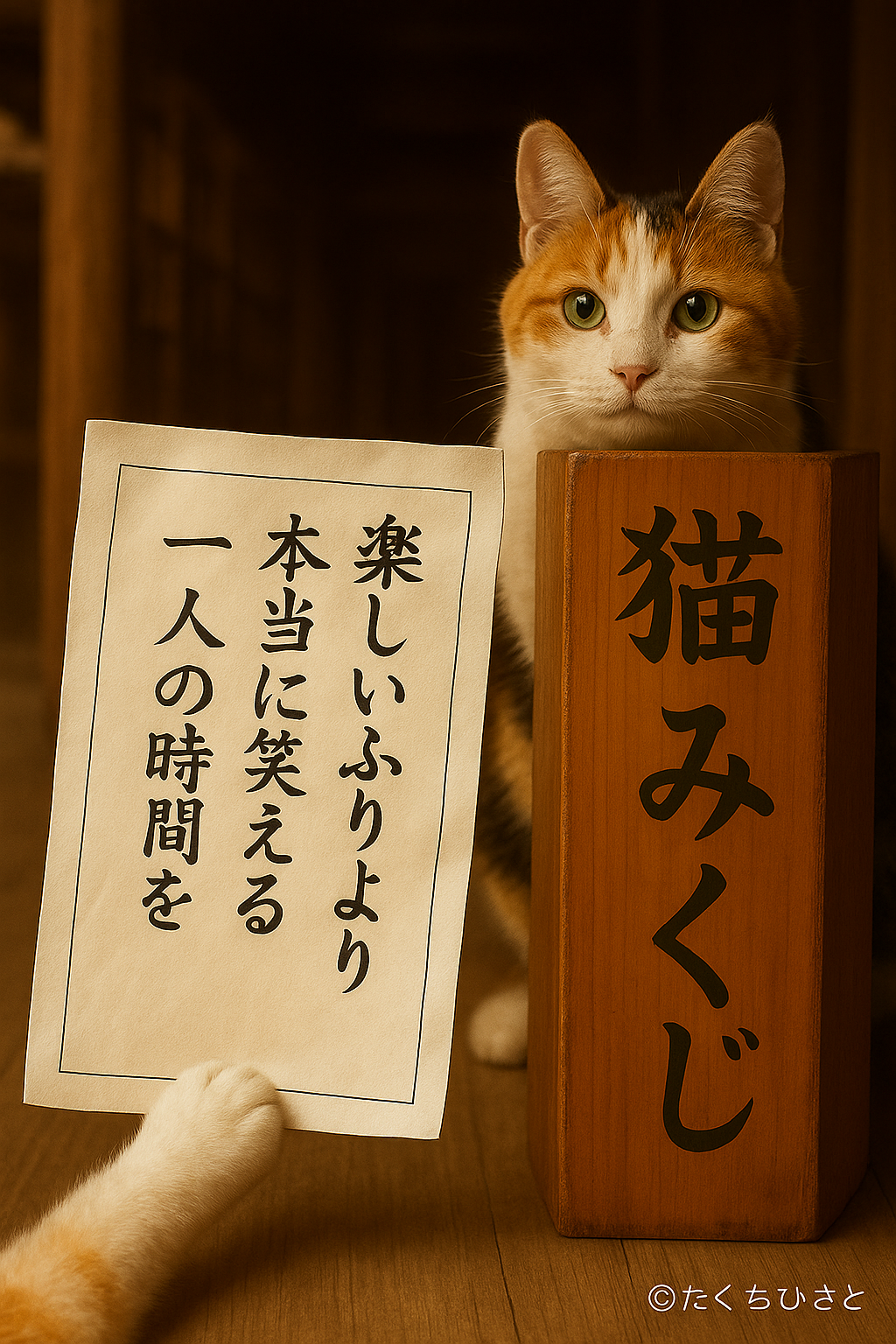 楽しいふりより本当に笑える一人の時間を