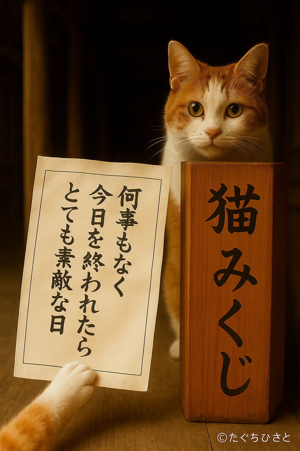 何事もなく 今日を終われたら とても素敵な日