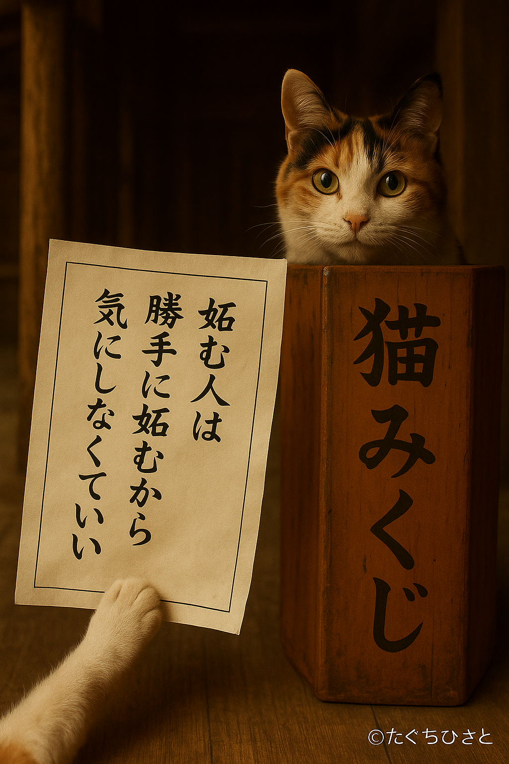 ねたむ人は勝手にねたむから気にしなくていい