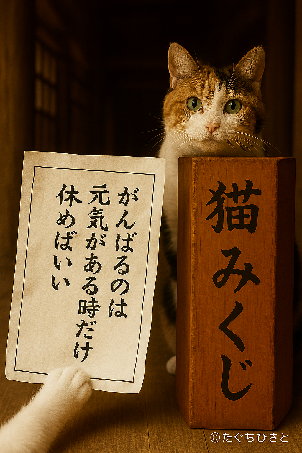 がんばるのは 元気がある時だけ 休めばいい