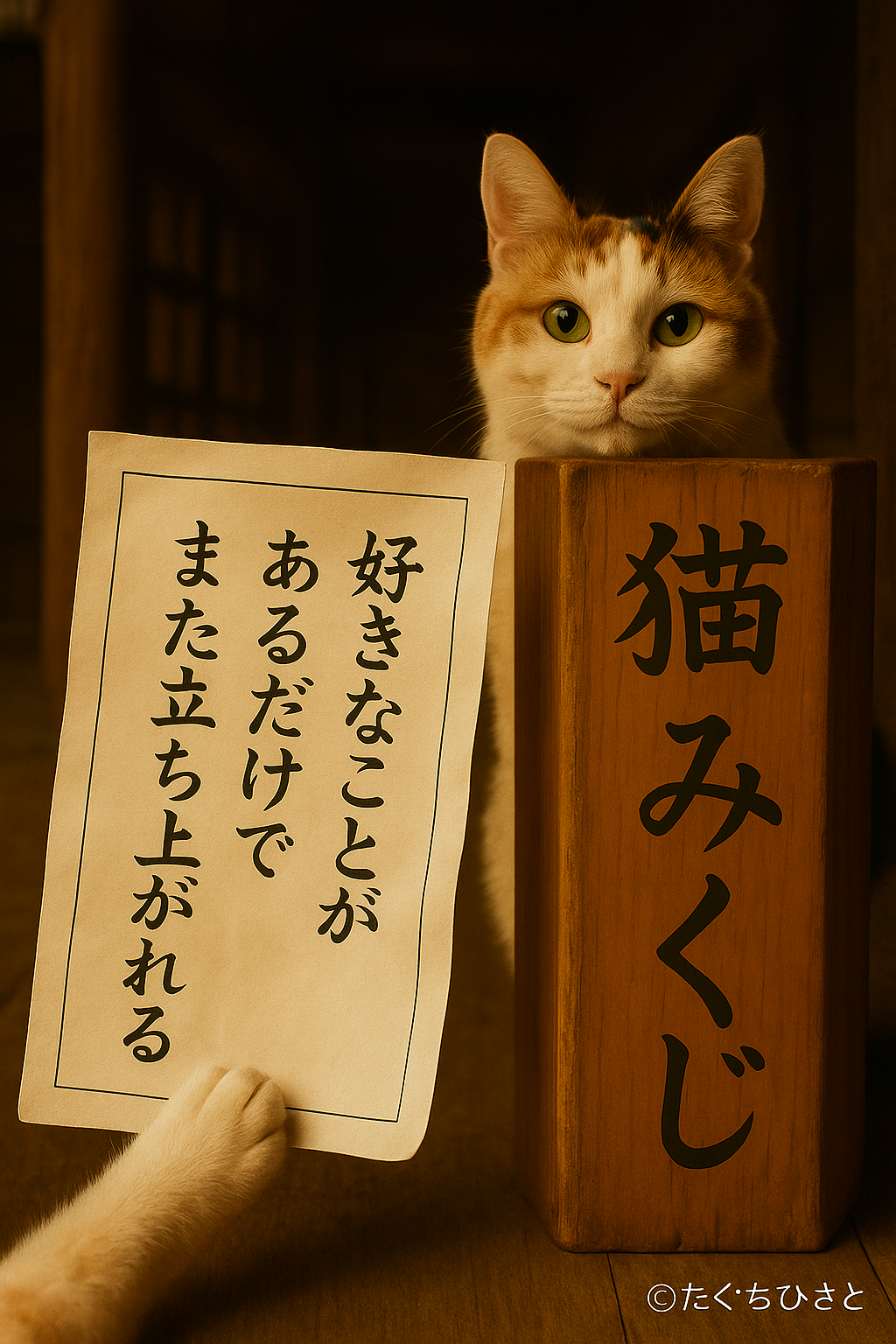 好きなことが あるだけで また立ち上がれる