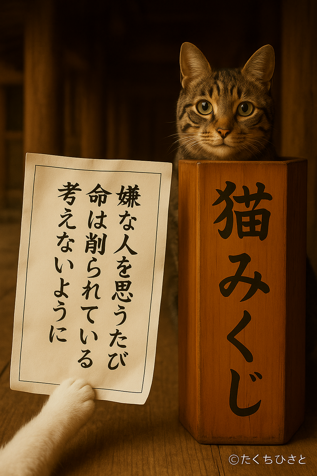 嫌な人を思うたび 命は削られている 考えないように