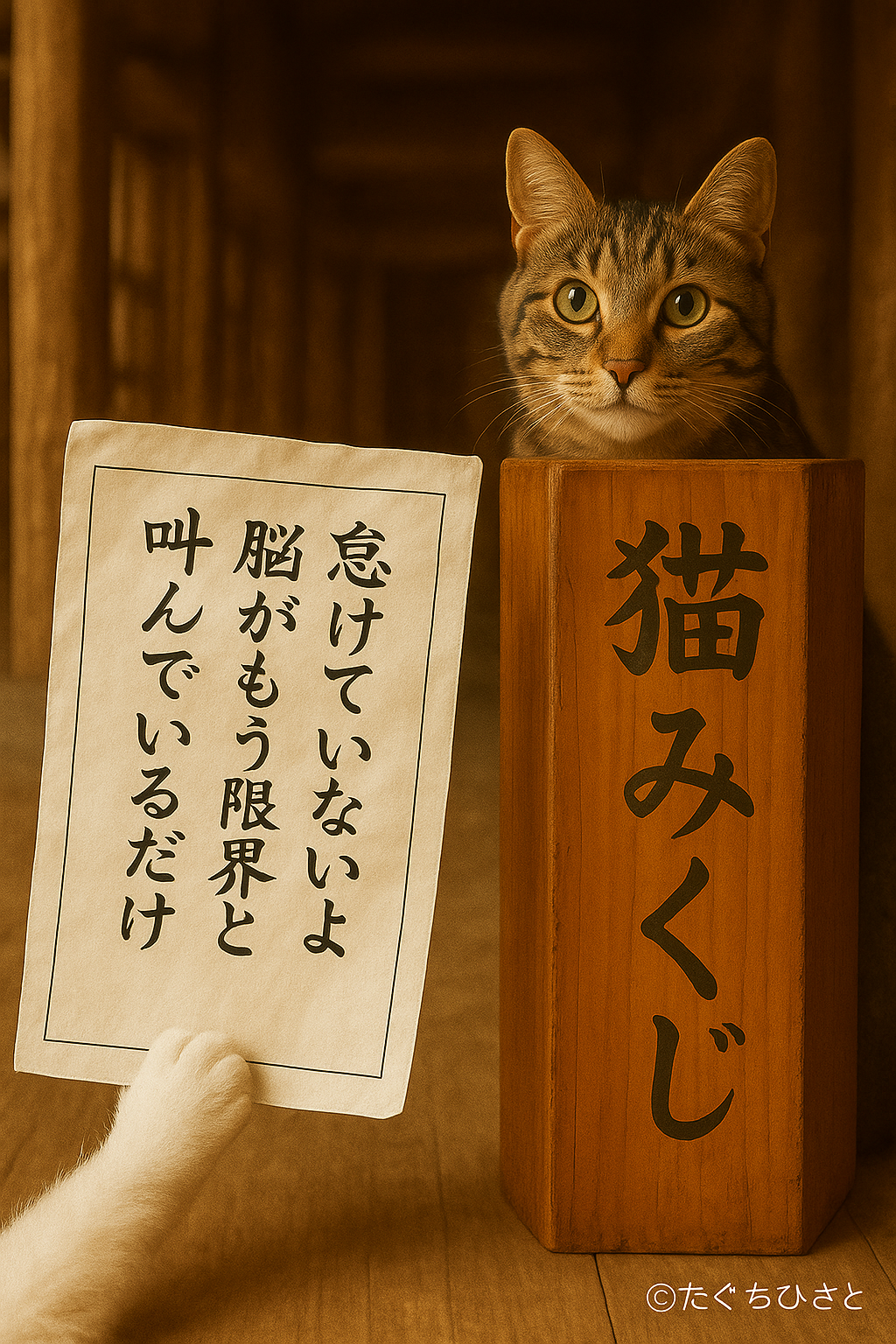 「怠けていないよ。脳がもう限界と叫んでいるだけ
