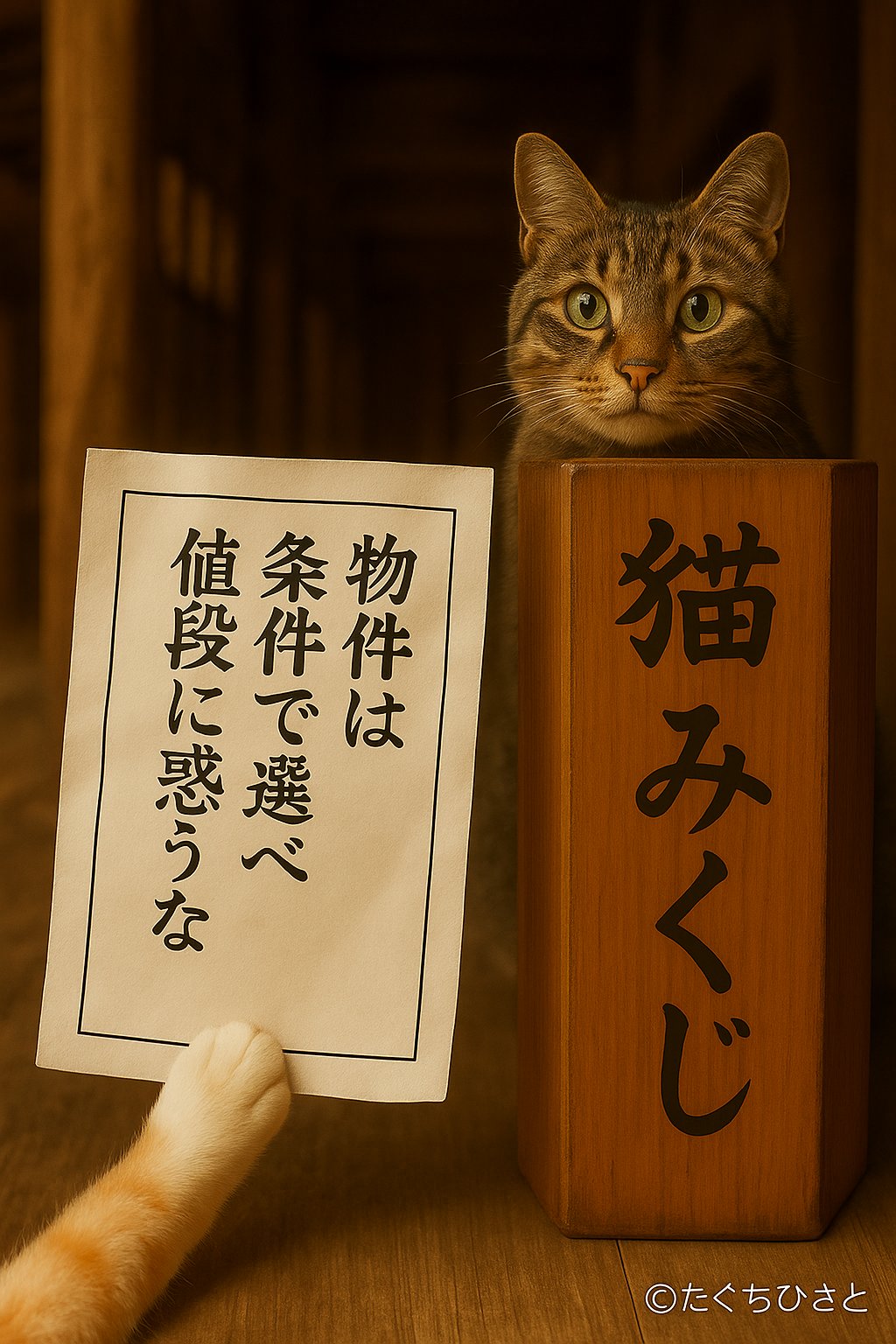 物件は条件で選べ値段に迷うな