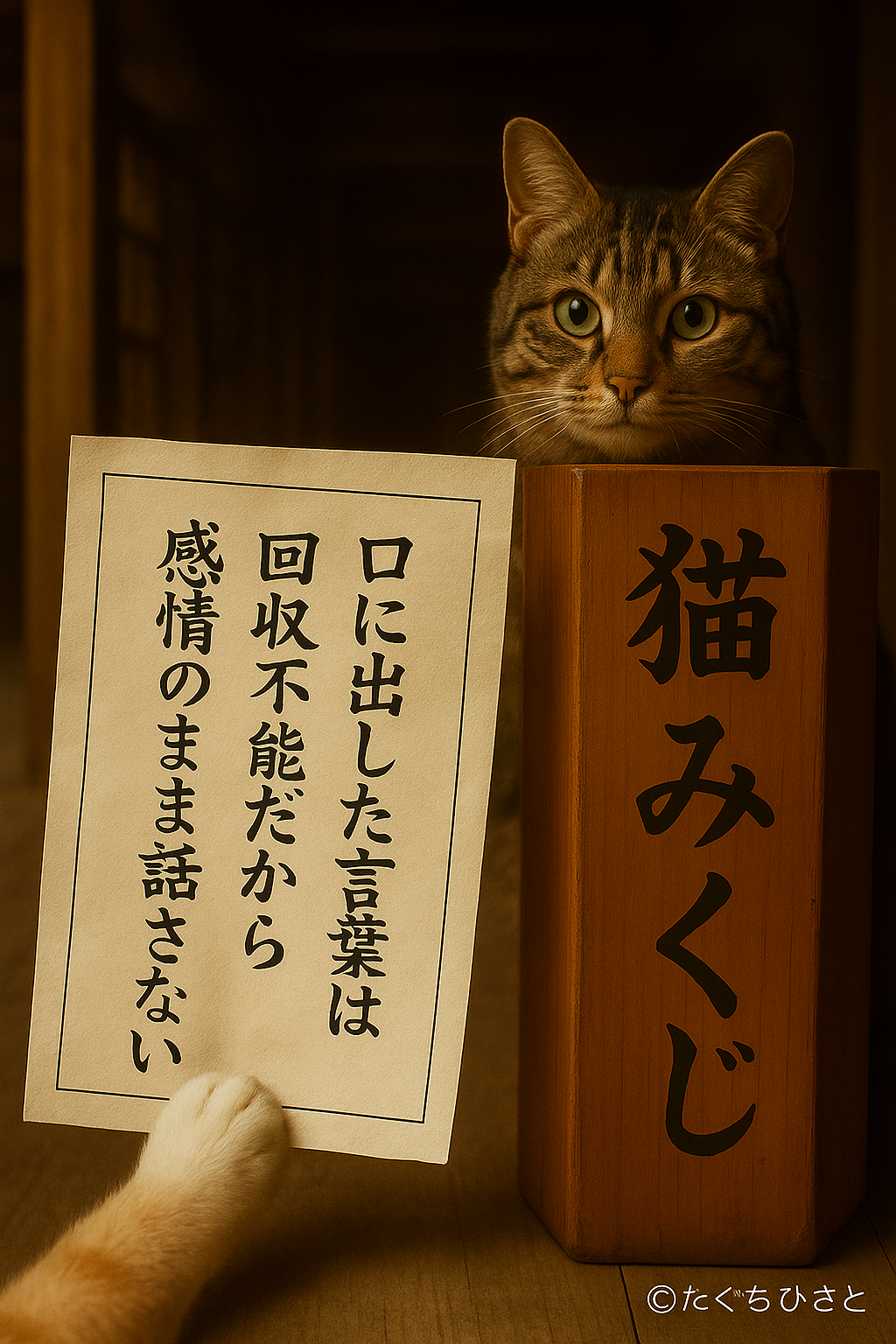 口に出した言葉は回収不能だから感情のまま話さない