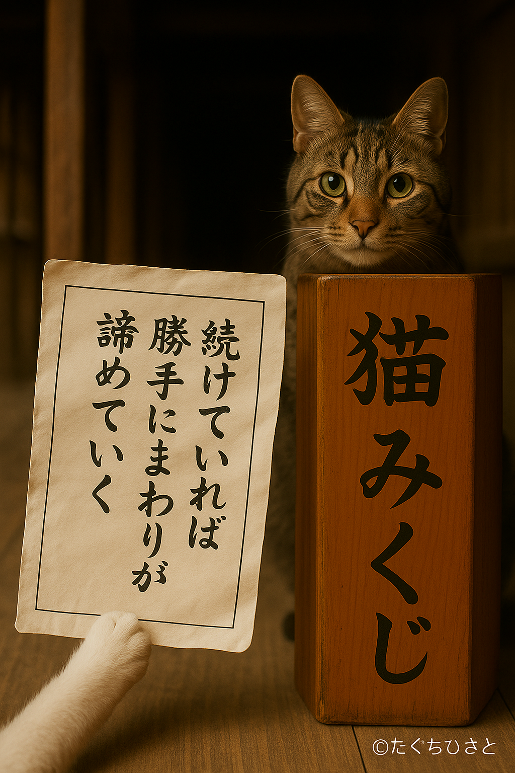 続けていれば 勝手にまわりが 諦めていく