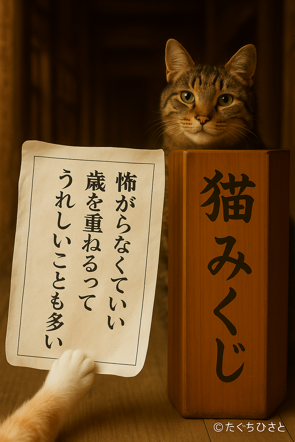 怖がらなくていい 歳を重ねるって うれしいことも多い