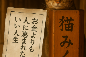 お金よりも人に恵まれたらいい人生