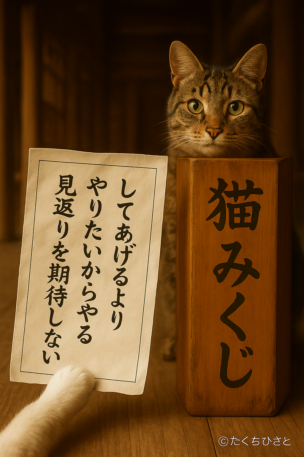 してあげるより やりたいからやる 見返りを期待しない