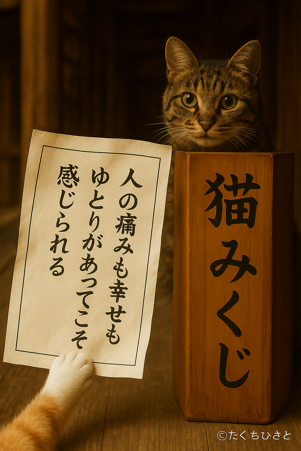 人の痛みも幸せも ゆとりがあってこそ 感じられる