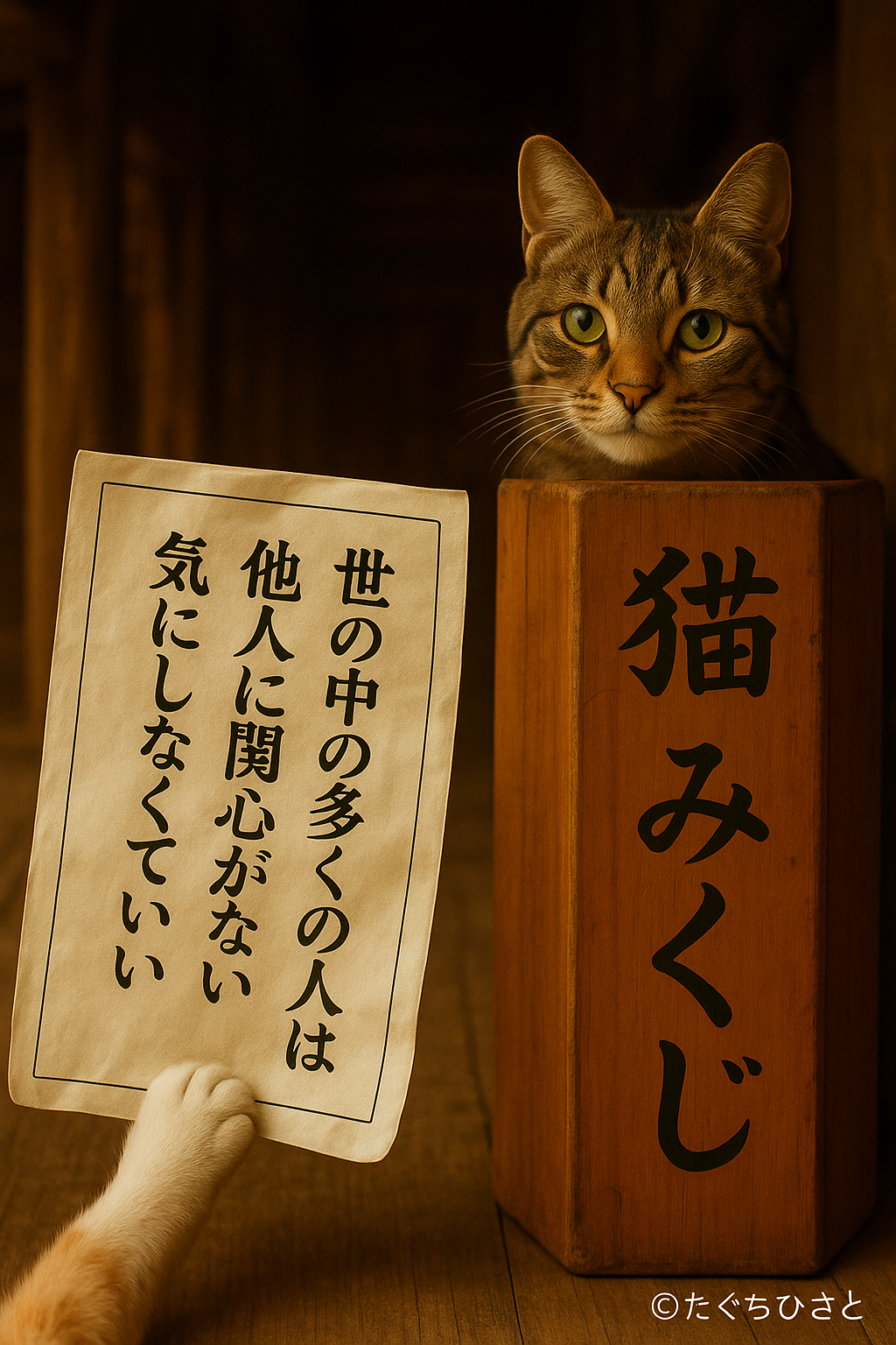 世の中の多くの人は 他人に関心がない 気にしなくていい