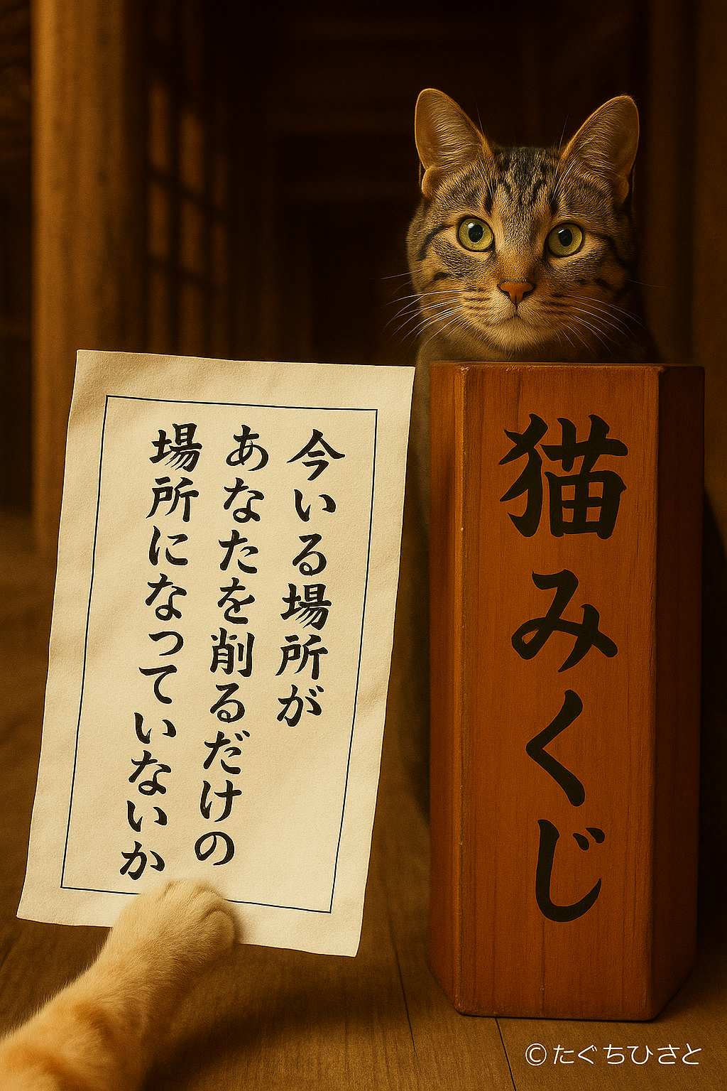 今いる場所が あなたを削るだけの 場所になっていないか