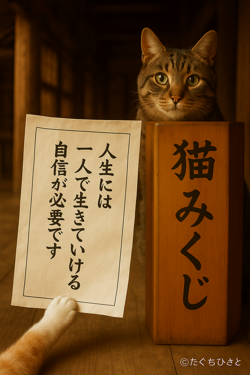 人生には 一人でも生きていける 自信が必要です