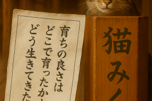 育ちの良さは どこで育ったかより どう生きてきたか