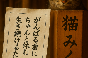 がんばる前に ちゃんと休む 生き続けるために