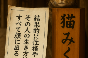 結果的に性格や その人の生き方は すべて顔に出る