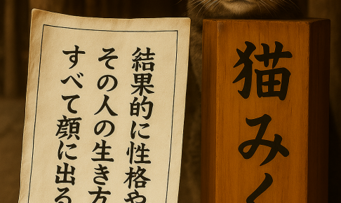結果的に性格や その人の生き方は すべて顔に出る