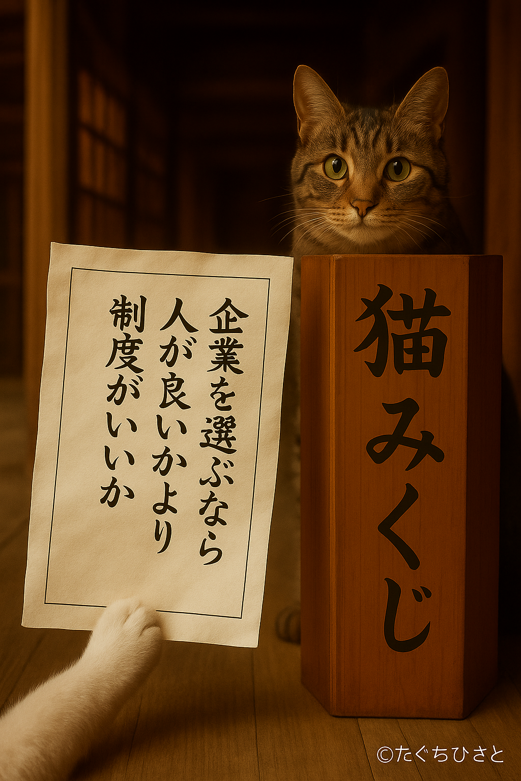 企業を選ぶなら 人が良いかより 制度がいいか