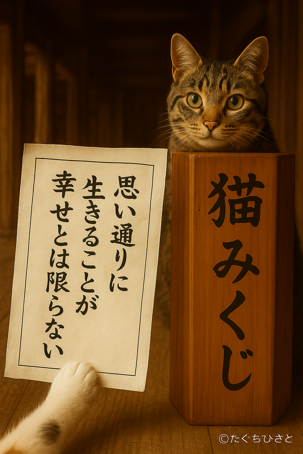 思い通りに 生きることが 幸せとは限らない