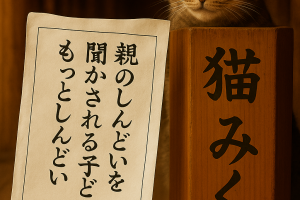 親のしんどいを 聞かされる子どもは もっとしんどい