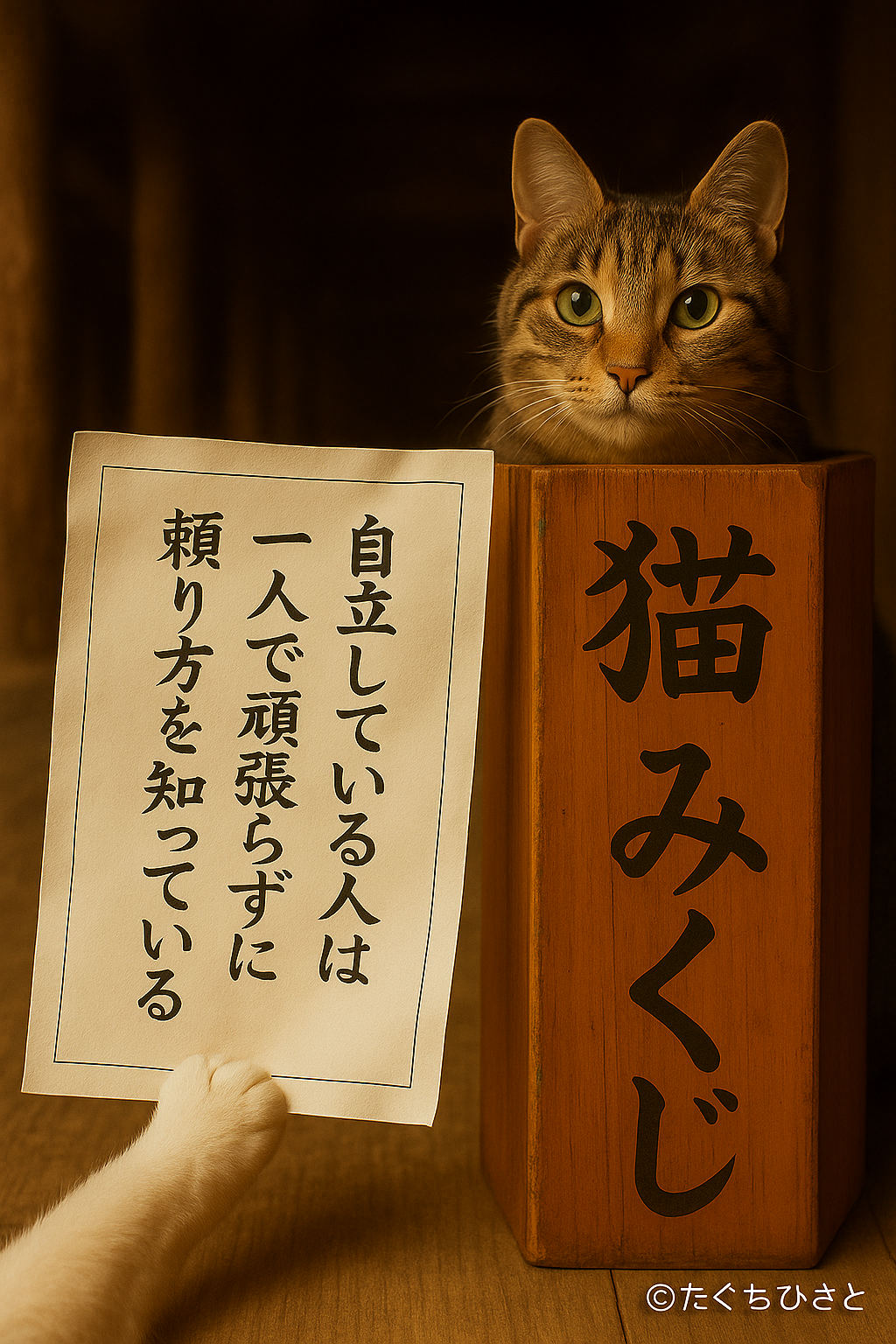 自立している人は 一人で頑張らずに 頼り方を知っている