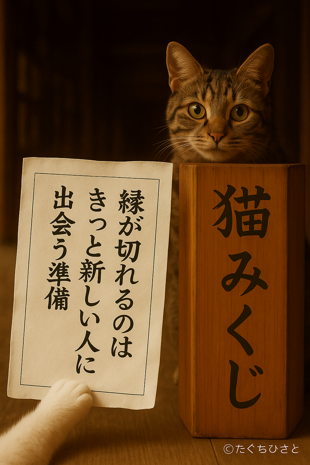 縁が切れるのは きっと新しい人に 出会う準備