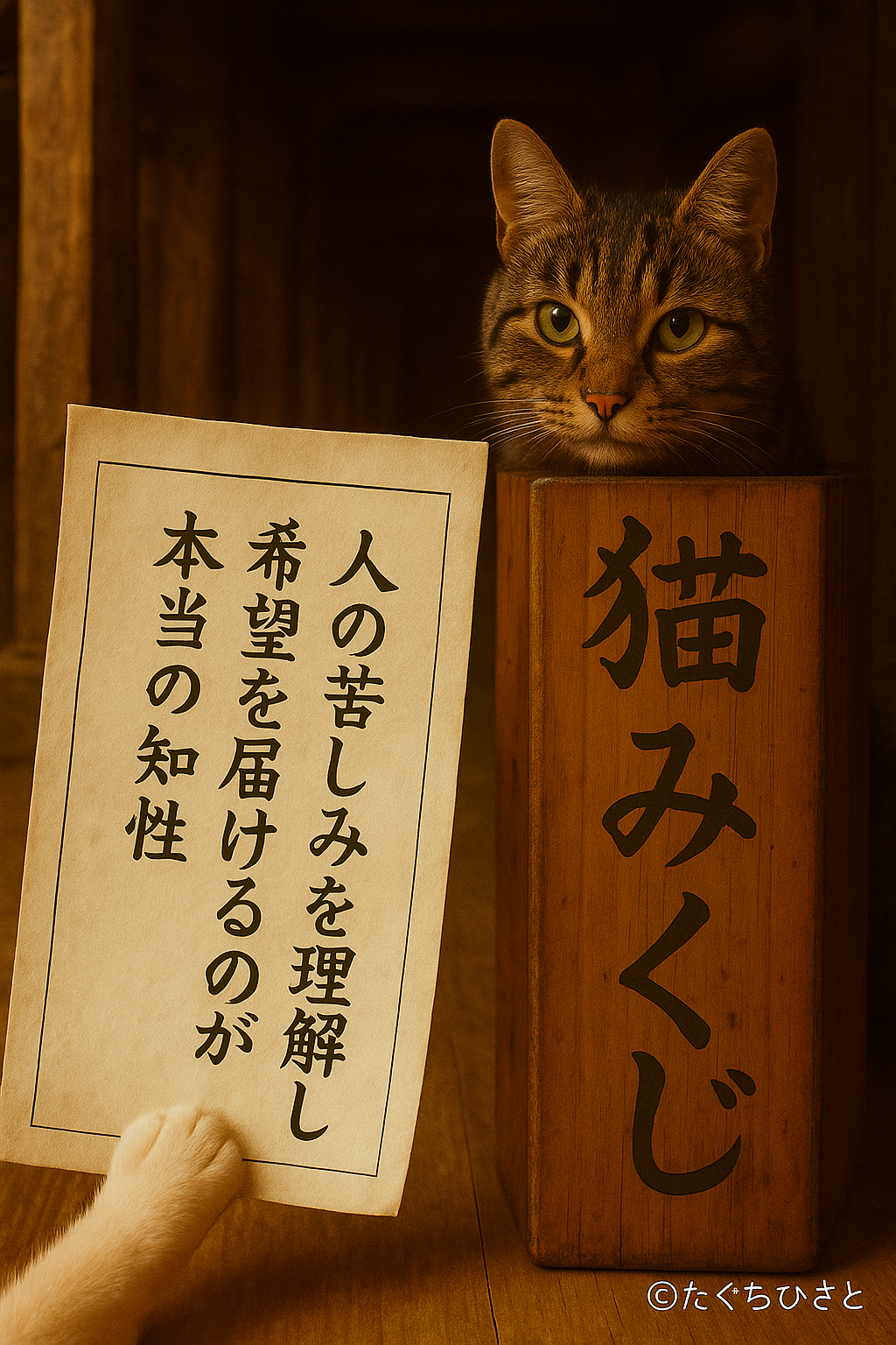 人の苦しみを理解し 希望を届けるのが 本当の知性