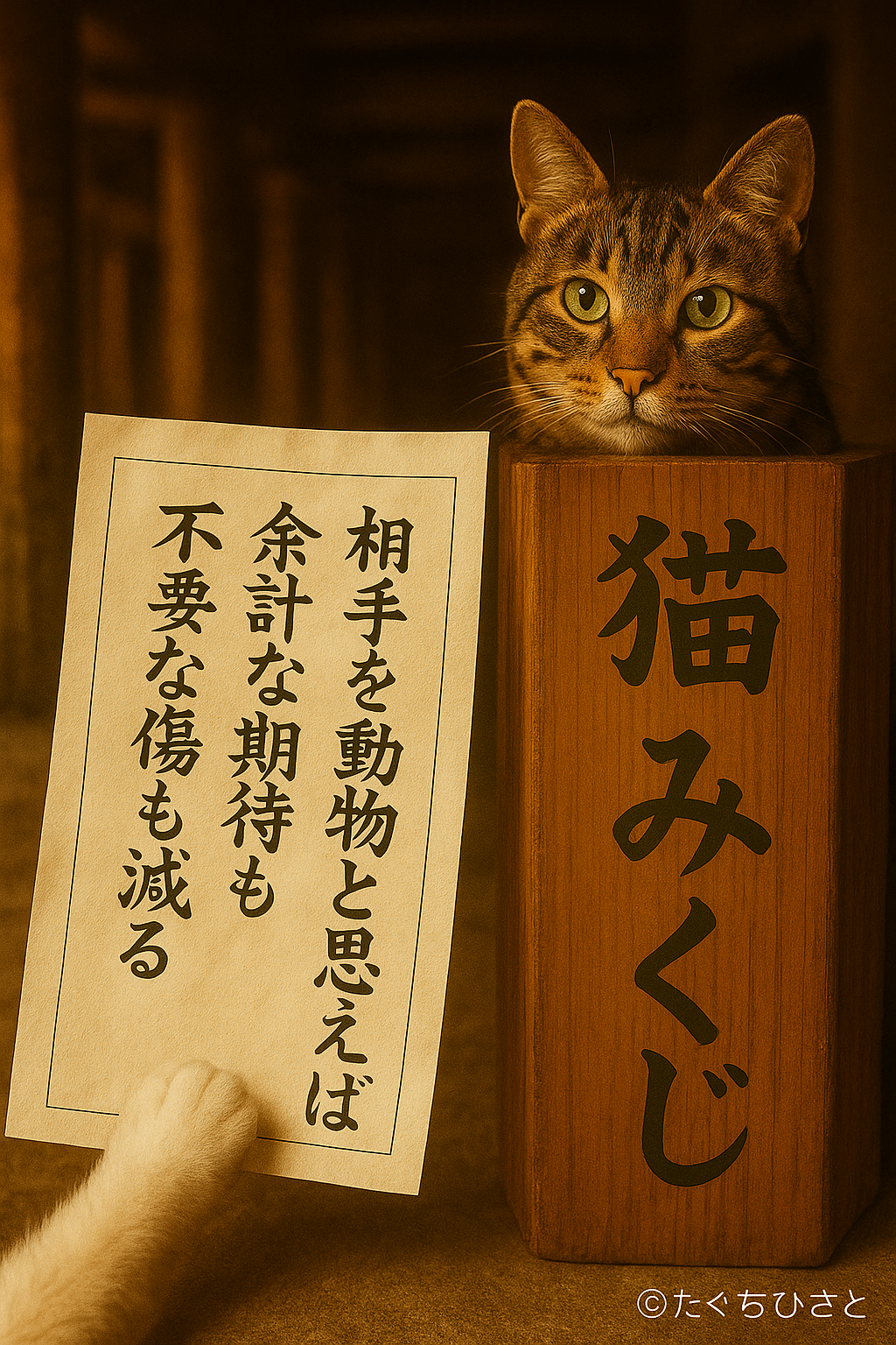相手を動物と思えば 余計な期待も 不要な傷も減る