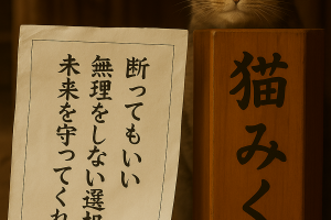 断ってもいい無理をしない選択が未来を守ってくれる