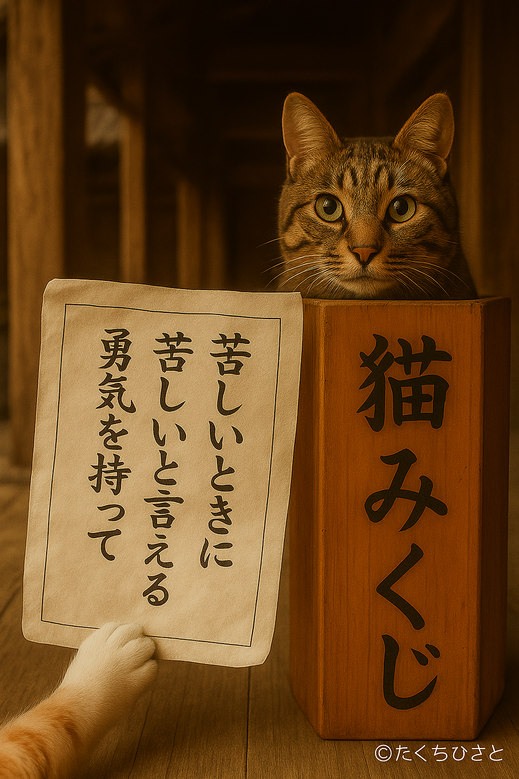 苦しいときに苦しいと言える勇気を持って