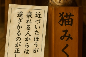 近づいたほうが 疲れる人からは 遠ざかるのが正しさ