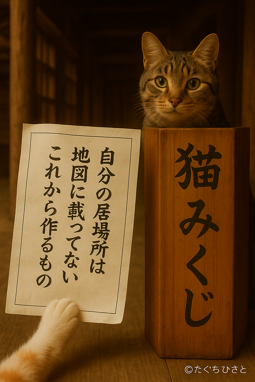 自分の居場所は 地図に載ってない これから作るもの