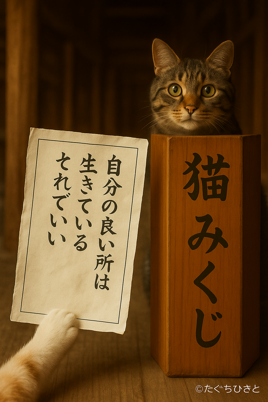自分の良い所は生きているそれでいい