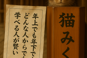 年上でも年下でも どんな人からでも 学べる人が賢い