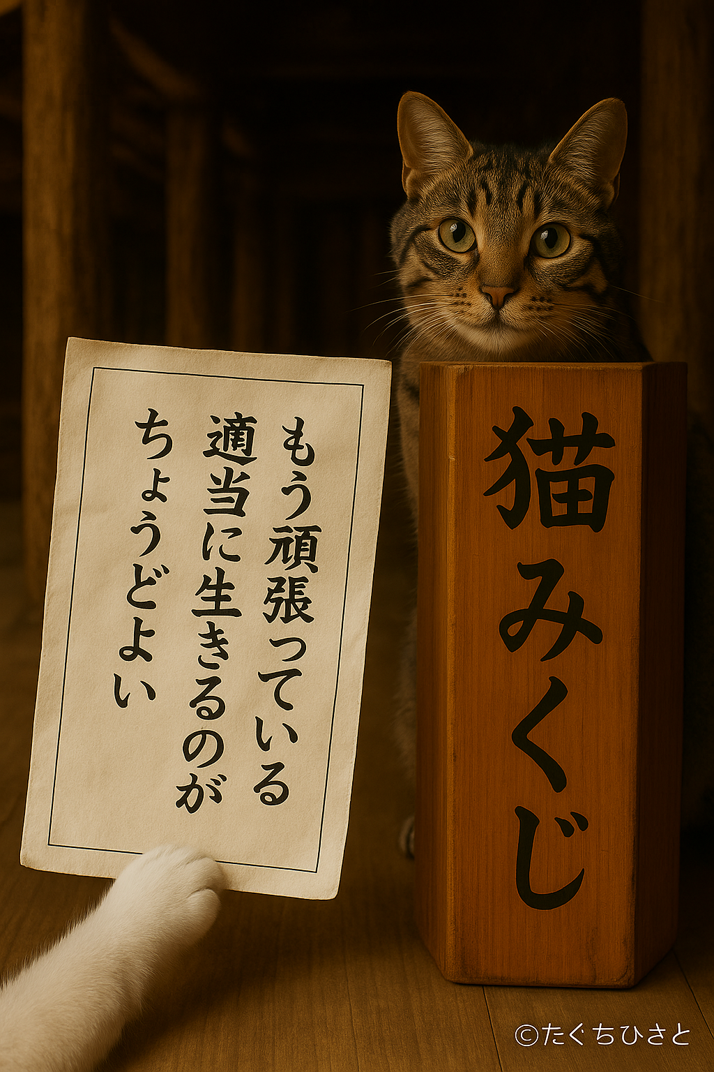 もう頑張っている 適当に生きるのが ちょうどよい