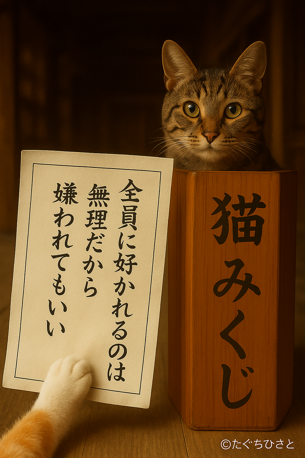 全員に好かれるのは無理だから嫌われてもいい