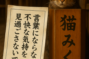 言葉にならない不快な気持ちを見逃さないで