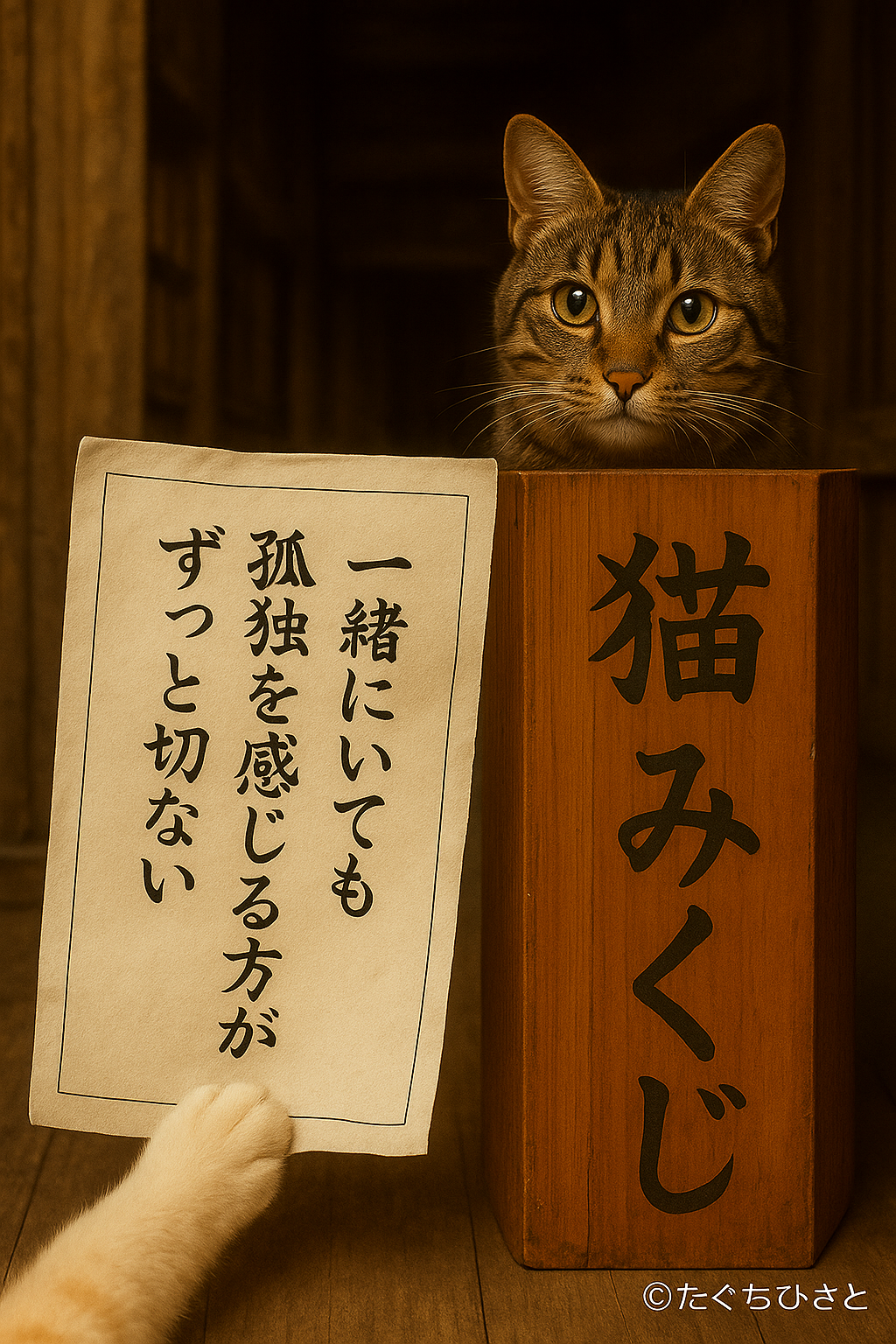 一緒にいても 孤独を感じる方が ずっと切ない