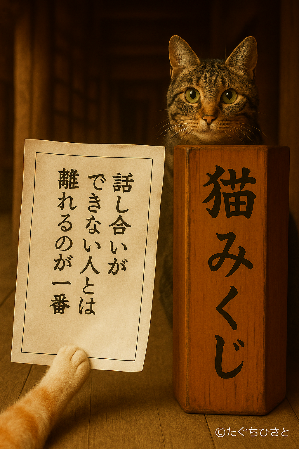 話し合いができな人とは離れるのが一番