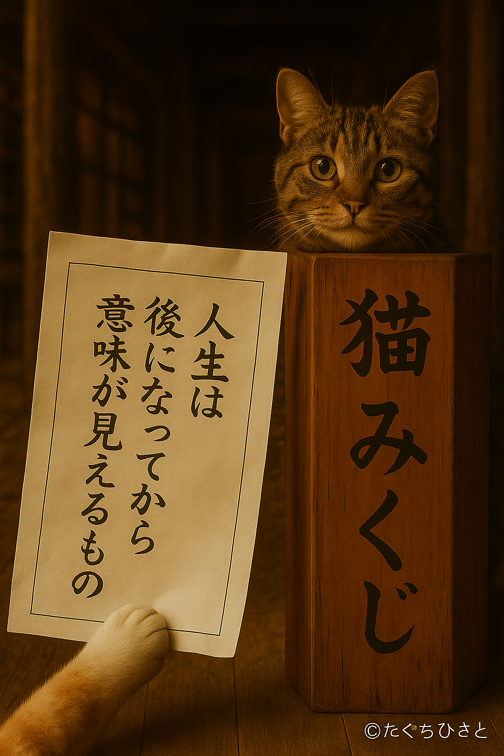 人生は後になってから意味が見えるもの