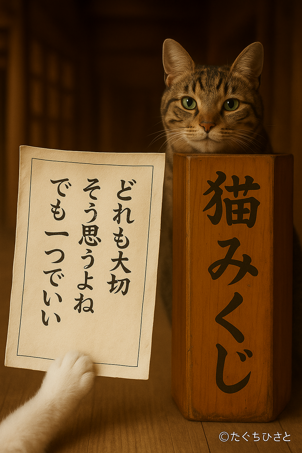 どれも大切そう思うようねでもひとつでいい