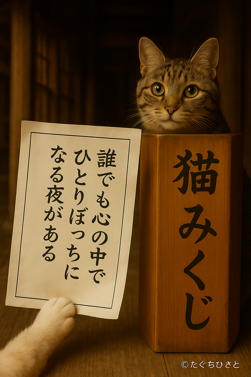 誰でも心の中でひとりぼっちになる夜もある