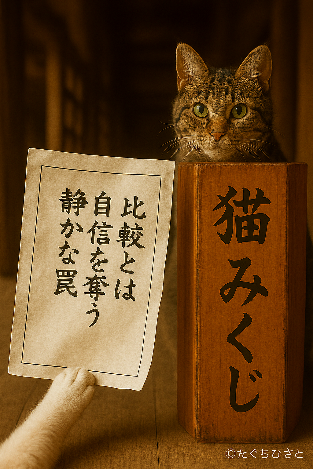 比較とは自信を奪う静かな罠