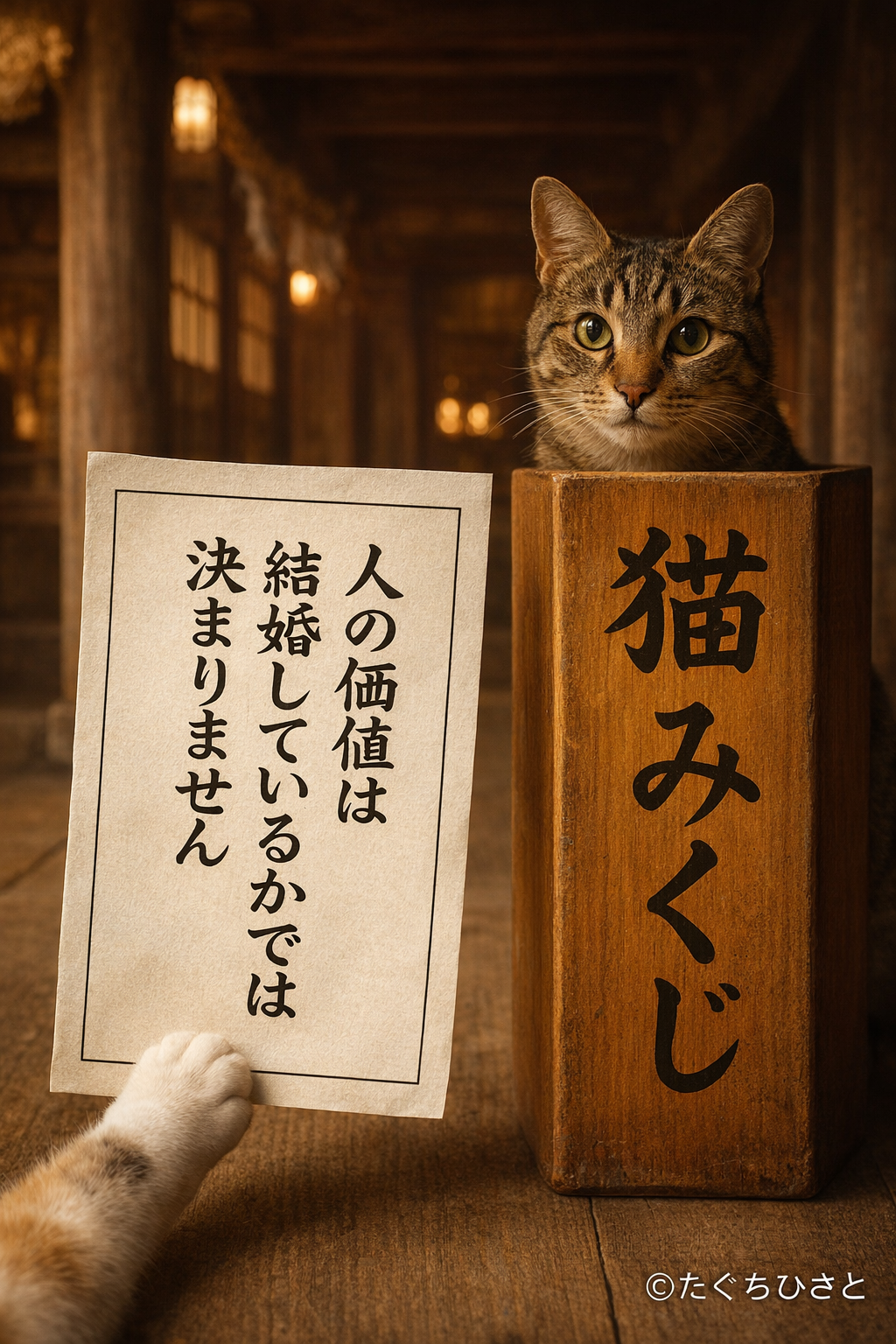 人の価値は結婚しているかどうかで決まりません