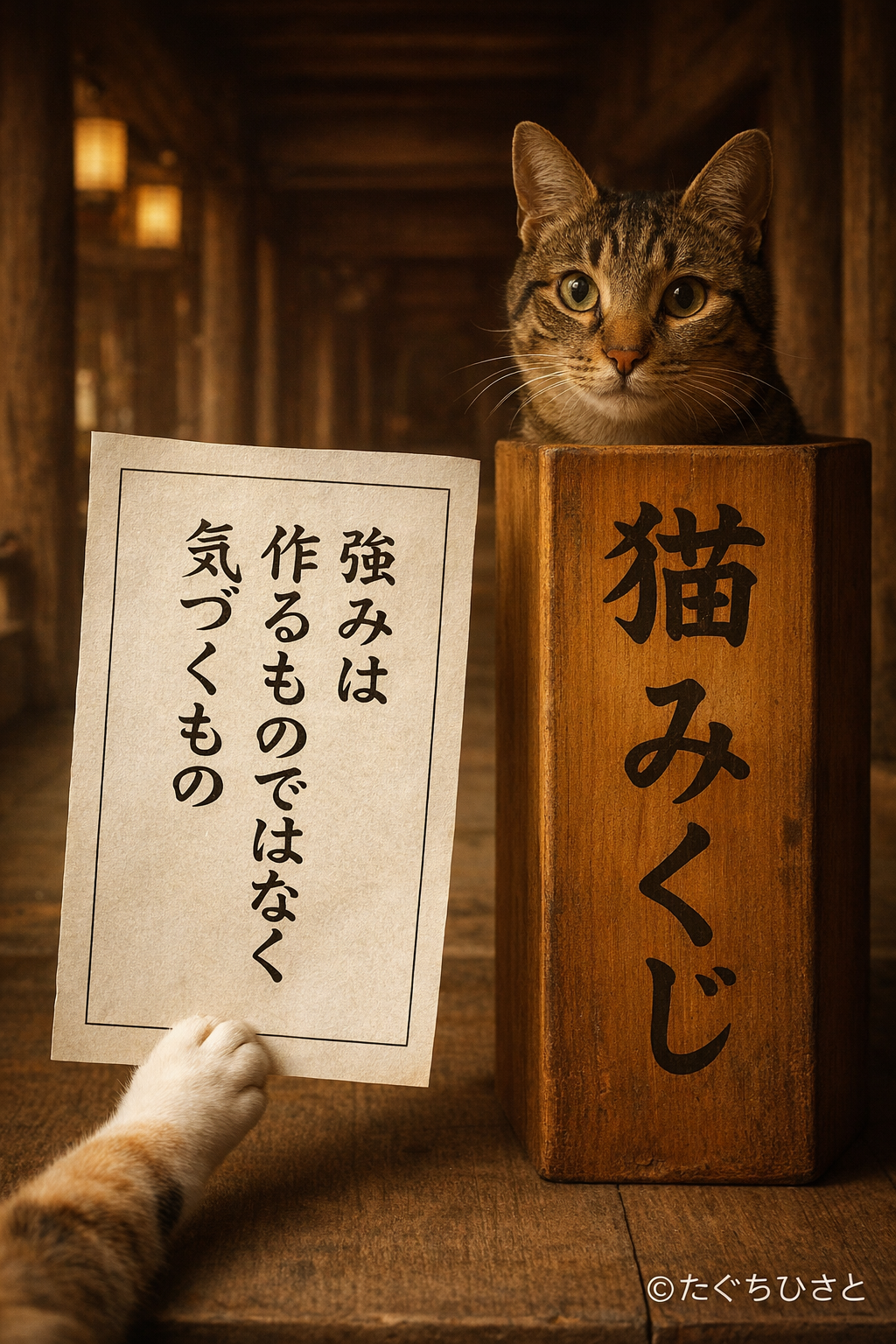 強みは作るものでは区気づくもの