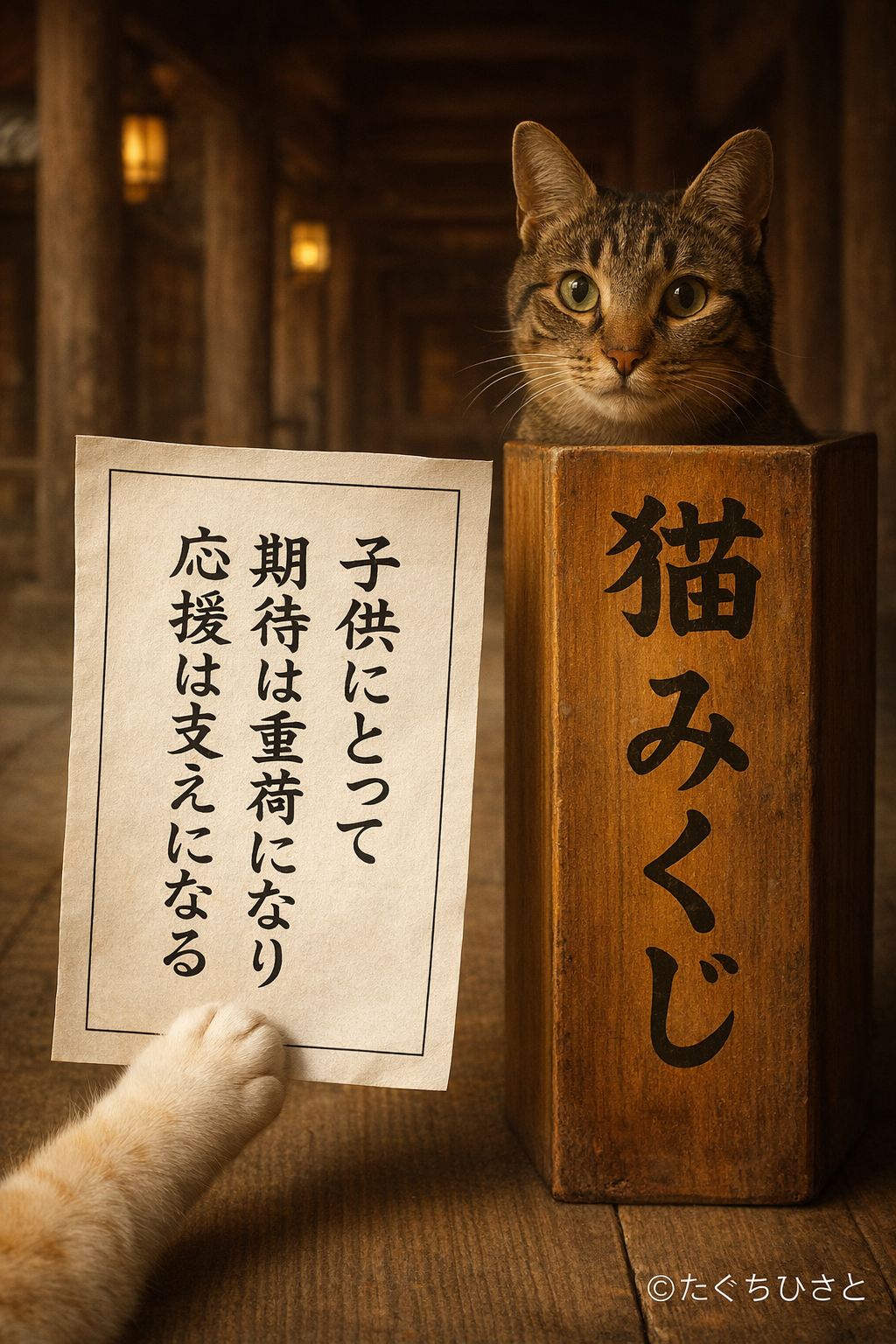 子供にとって期待は重荷になり応援は支えになる